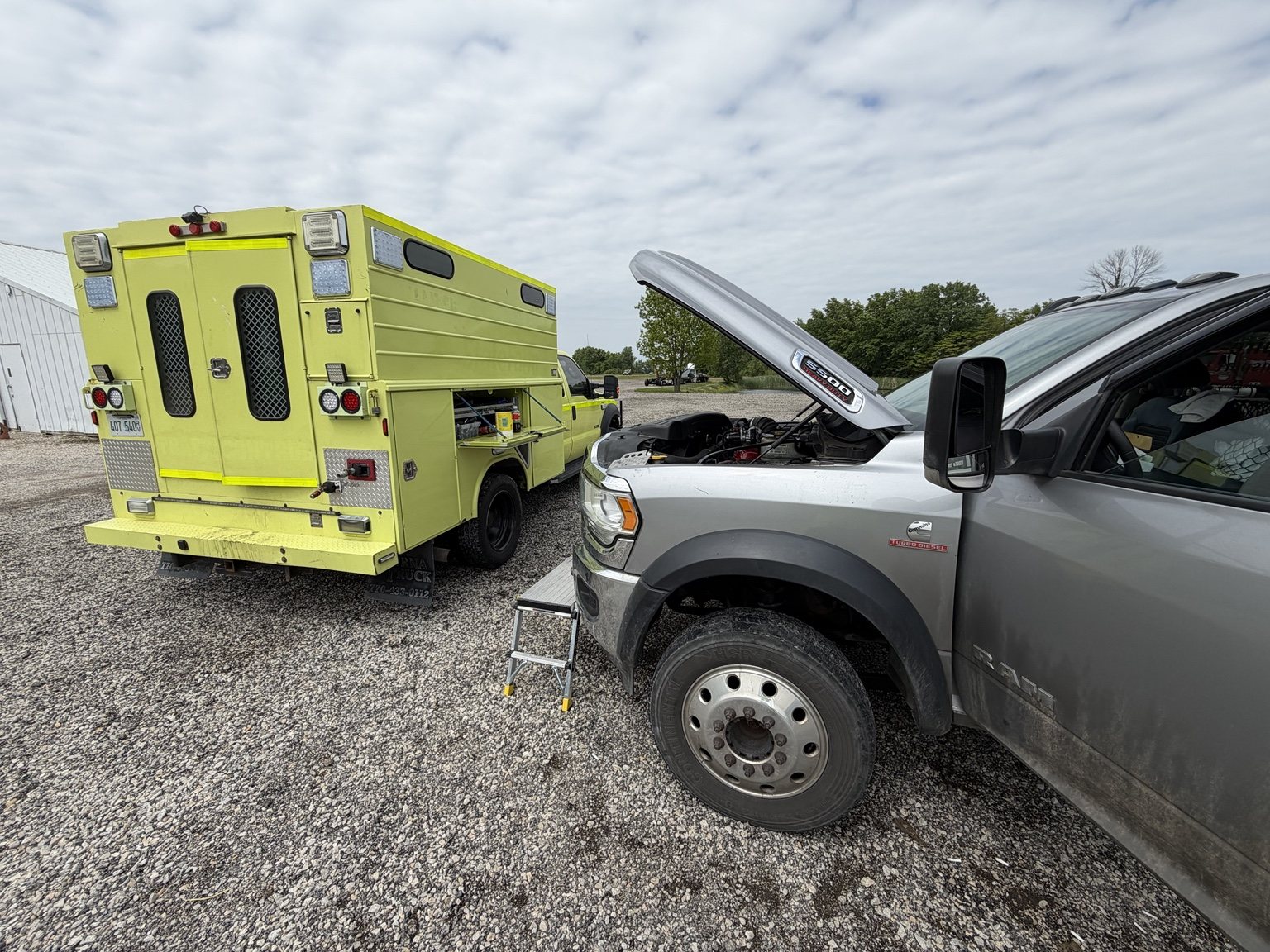 Diesel pickup repair