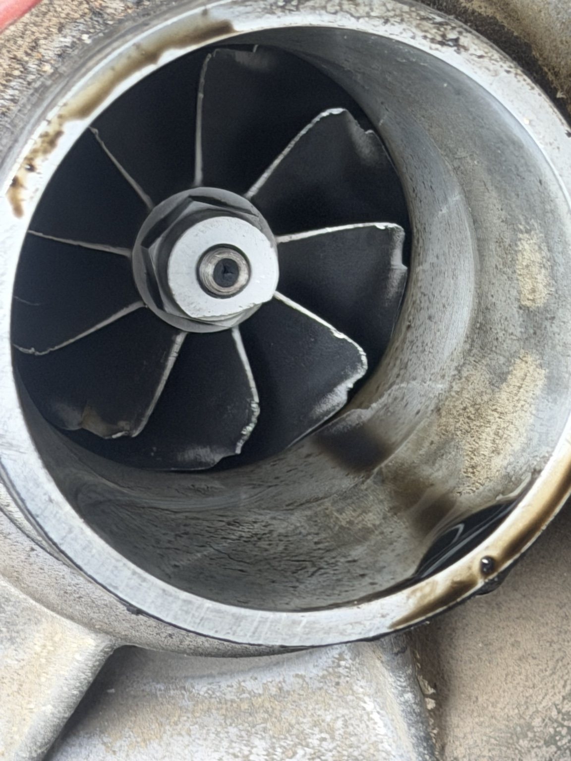 Turbocharger damage